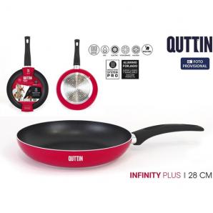 Sarten 28cm roja soft t.infinity pl quttin