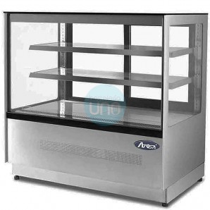 Mostrador Refrigerado Cristal Recto, 1,5 Metros Ancho, 497 Litros ATOSA WDF157F