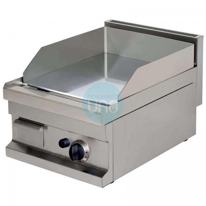 FRY TOP a gas sobremesa FONDO 60 cm con baño cromo duro Línea Estambul GG604 FRY TOP a gas sobremesa FONDO 60 cm con baño cromo duro Línea Estambul GG604
