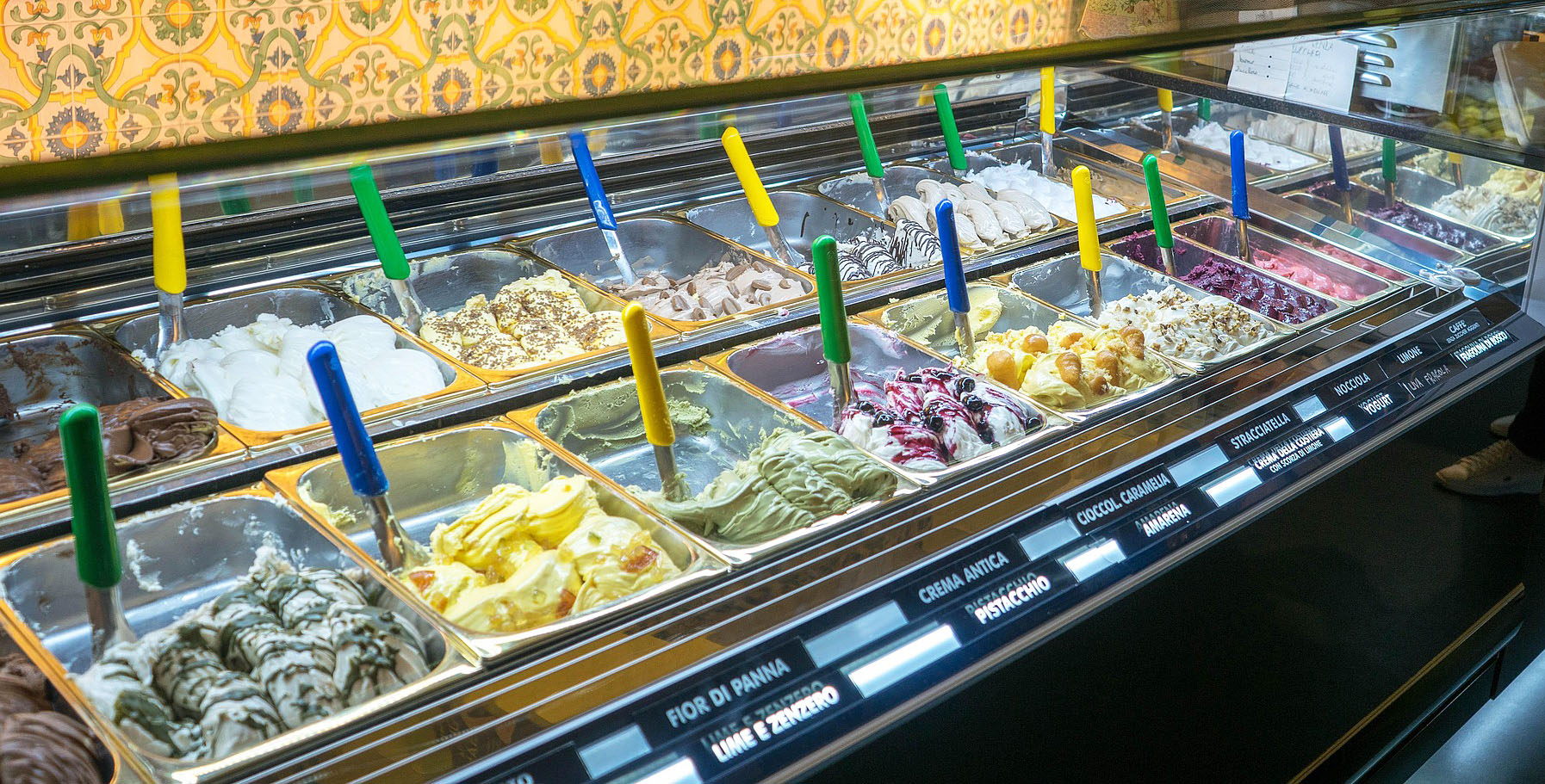 Vitrina expositor helado heladería