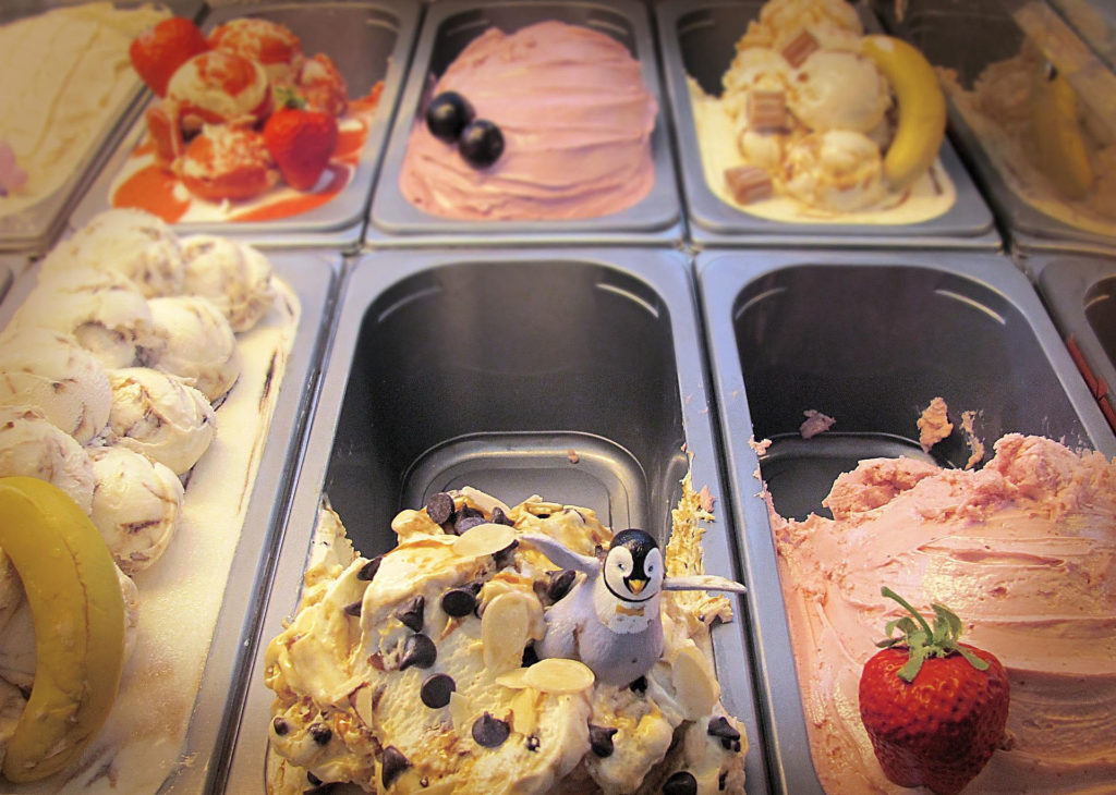 helados sabores