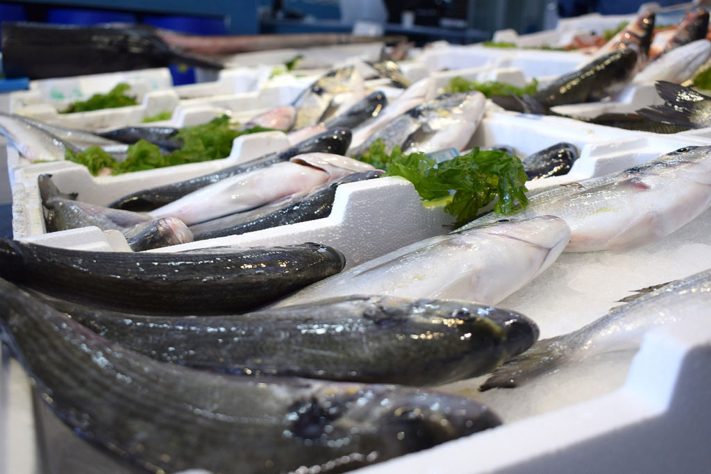 pescado rodaballo lubina lenguado